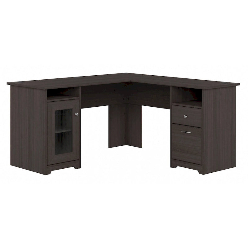 60W L Shaped Computer Desk with Storage