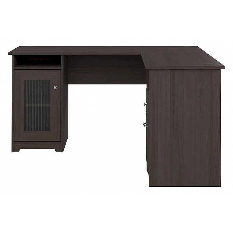 60W L Shaped Computer Desk with Storage