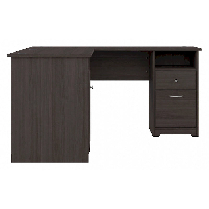60W L Shaped Computer Desk with Storage