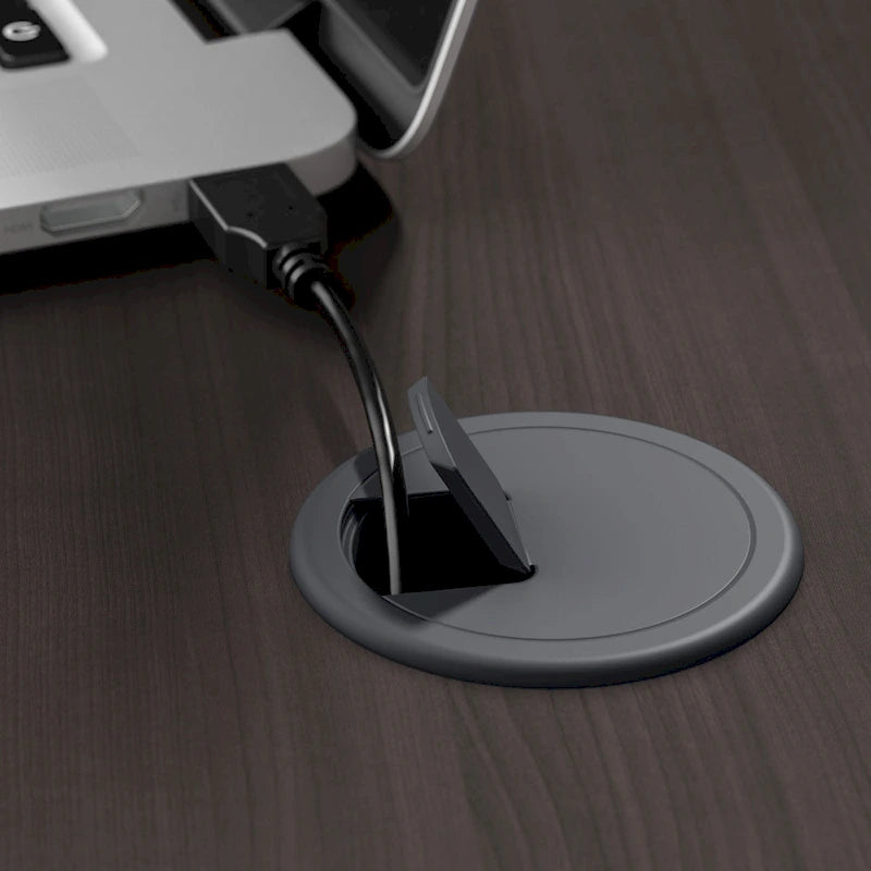 60W L Shaped Computer Desk with Storage