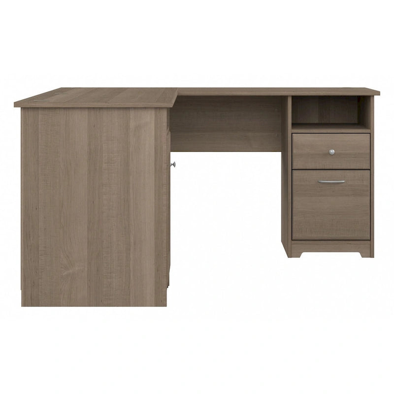 60W L Shaped Computer Desk with Storage