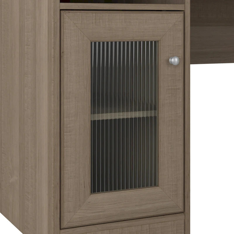 60W L Shaped Computer Desk with Storage
