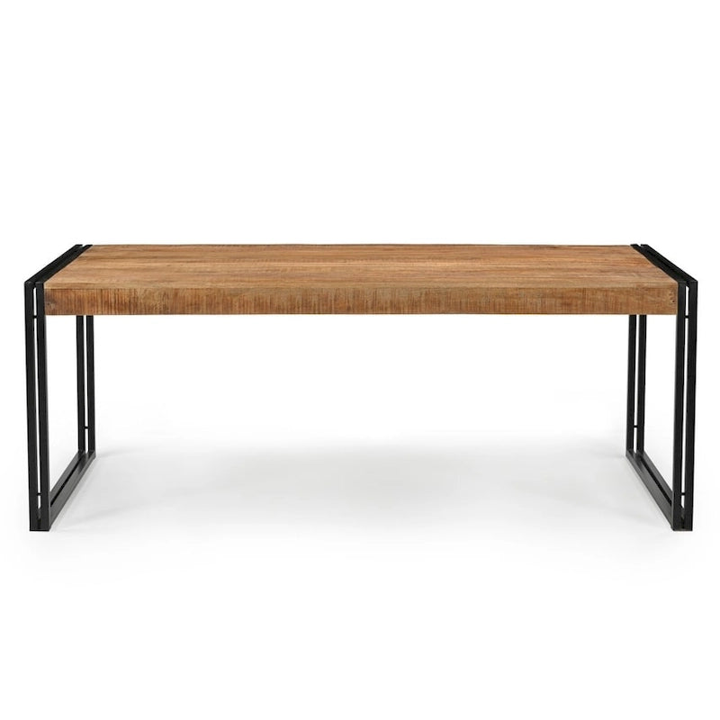 Handmade Reclaimed Mango Wood Dining Table (India)