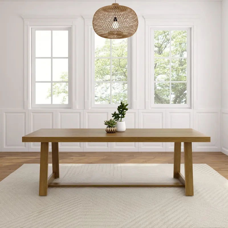 Classic Solid Wood Conference Dining Table - 94