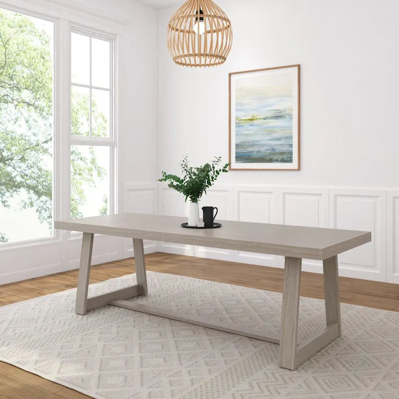 Classic Solid Wood Conference Dining Table - 94