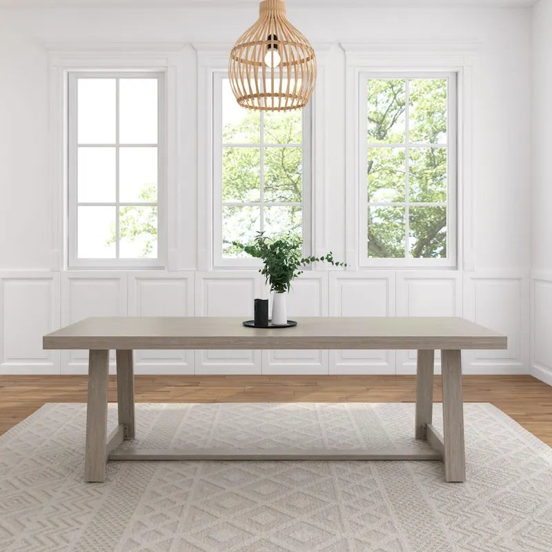 Classic Solid Wood Conference Dining Table - 94