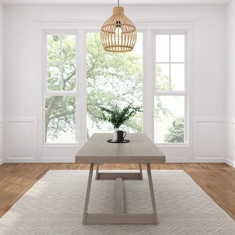 Classic Solid Wood Conference Dining Table - 94