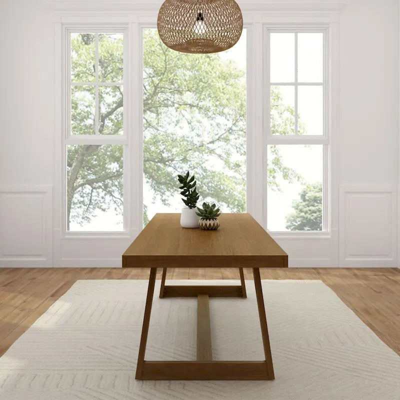 Classic Solid Wood Conference Dining Table - 94