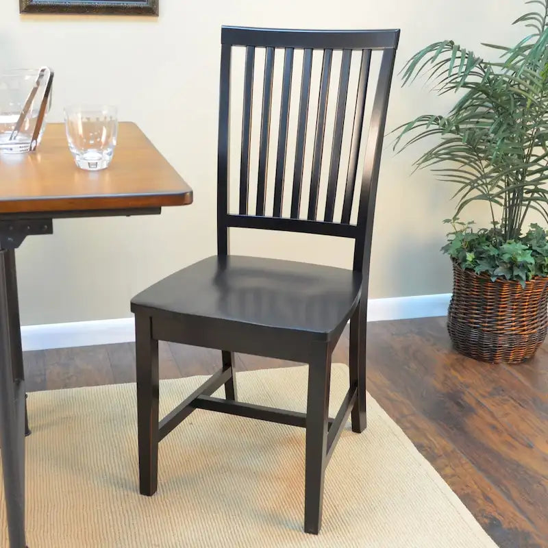 Mission-style Hardwood Dining Chair