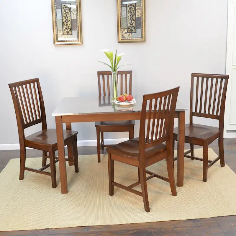 Mission-style Hardwood Dining Chair