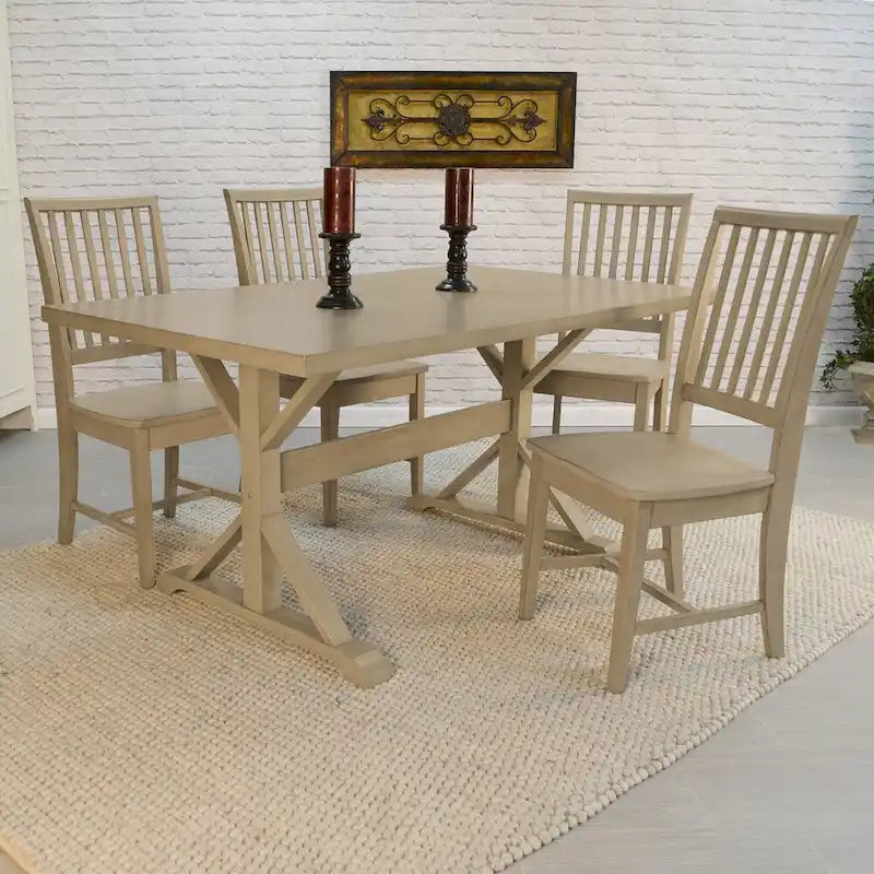 Mission-style Hardwood Dining Chair