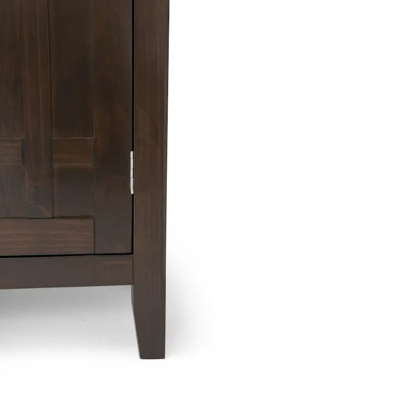 SOLID WOOD 54 inch Wide Transitional Sideboard Buffet and Wine Rack - 54 W x 17 D x 36 H