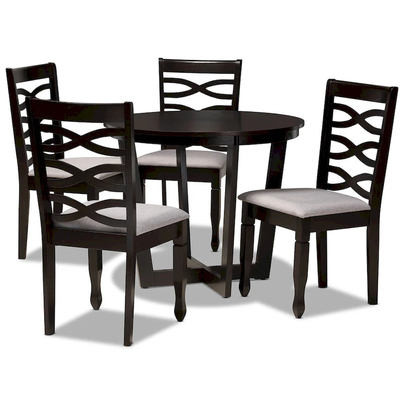 Modern and Contemporary 5-Piece Dining Set