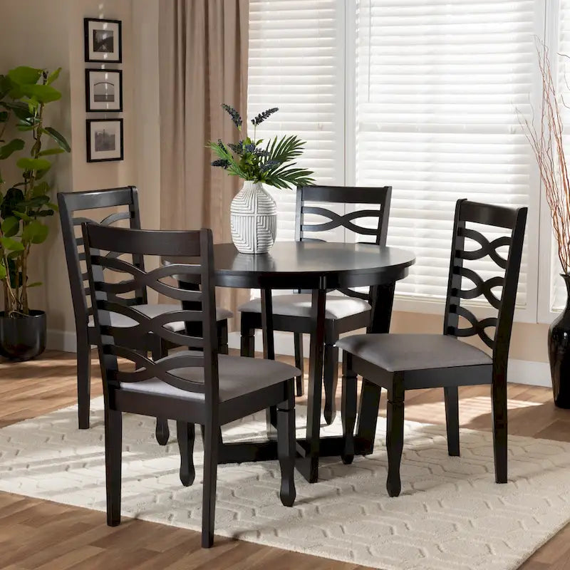 Modern and Contemporary 5-Piece Dining Set