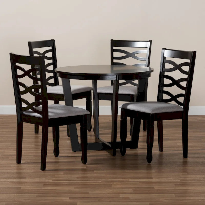 Modern and Contemporary 5-Piece Dining Set