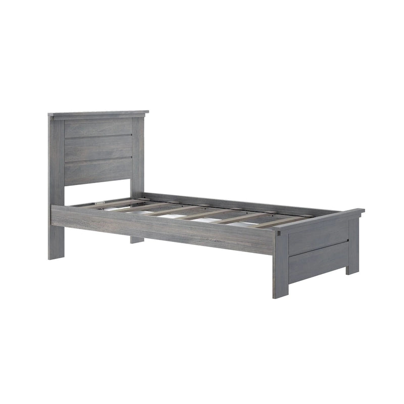 Farmhouse Twin Bed with Panel Headboard