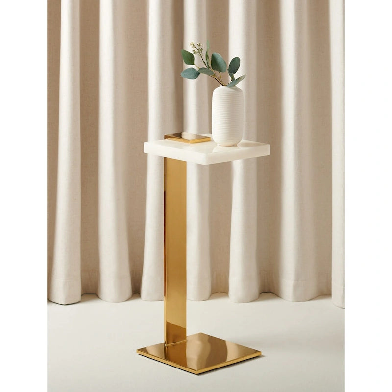 Acrylic Drink Table - 9.8 W x 9.8 L x 24 H - 10Wx10Dx24H