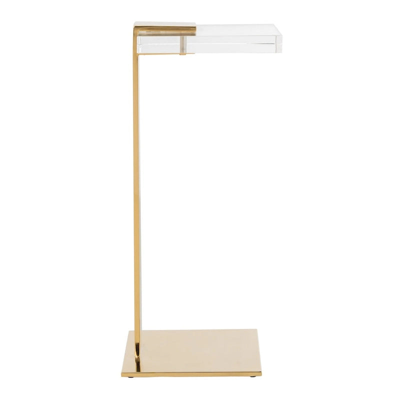 Acrylic Drink Table - 9.8 W x 9.8 L x 24 H - 10Wx10Dx24H