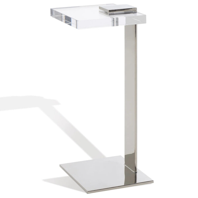 Acrylic Drink Table - 9.8 W x 9.8 L x 24 H - 10Wx10Dx24H