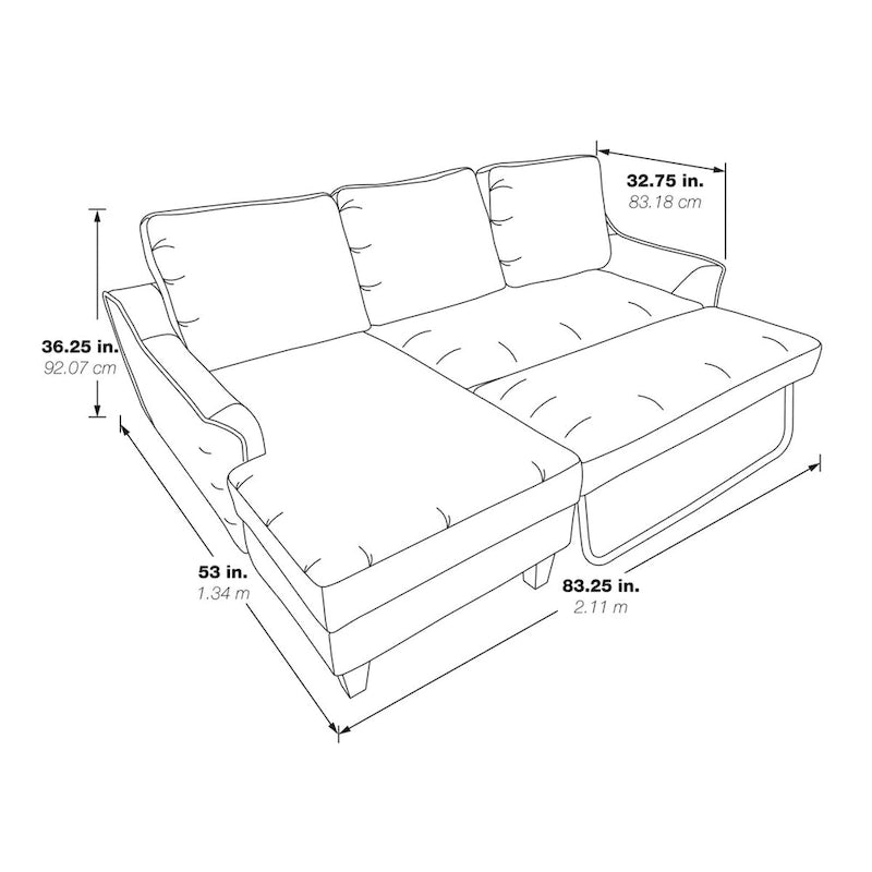 Chaise Sleeper Sofa