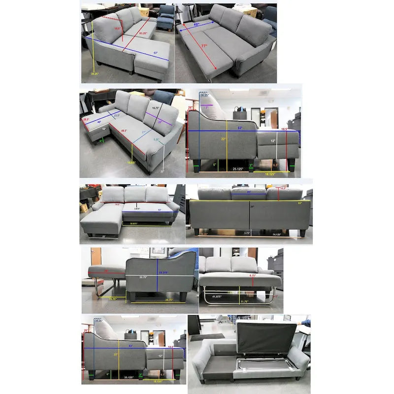 Chaise Sleeper Sofa