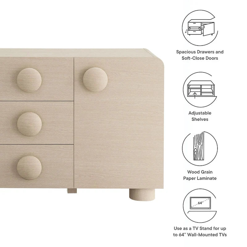 57 Sideboard Storage Cabinet